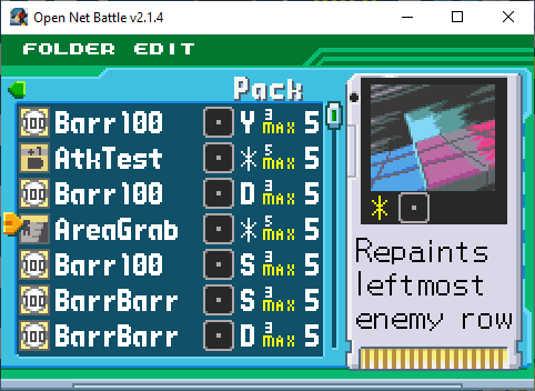 Selected chip to swap with